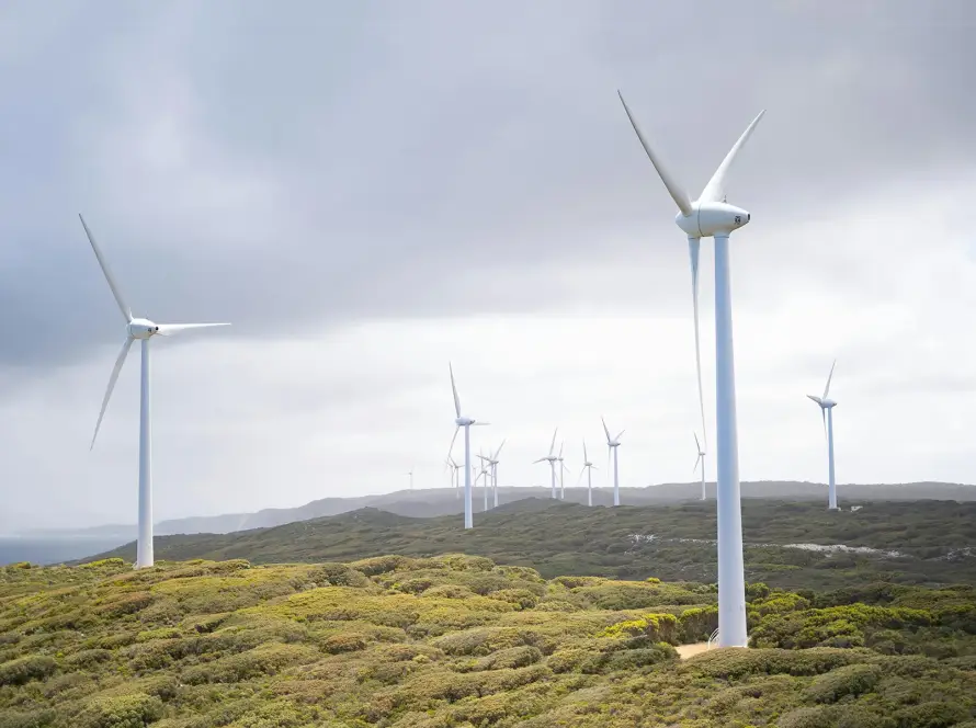 Energie Rinnovabili: studi di fattibilità, progettazione opere civili ed elettriche a servizio di parchi eolici.